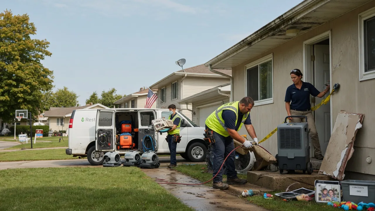 Water Damage Restoration in Saint Paris, OH near me